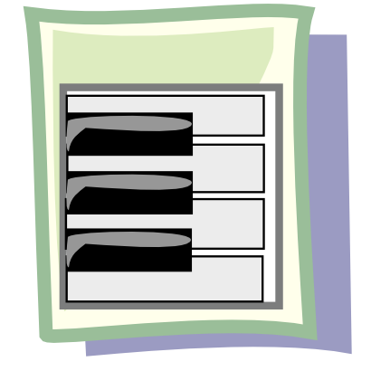 Download free music piano instrument icon